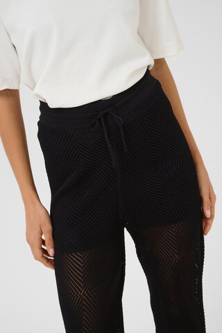 KAREN BY SIMONSEN Loosefit Broek 'Upala' in Zwart