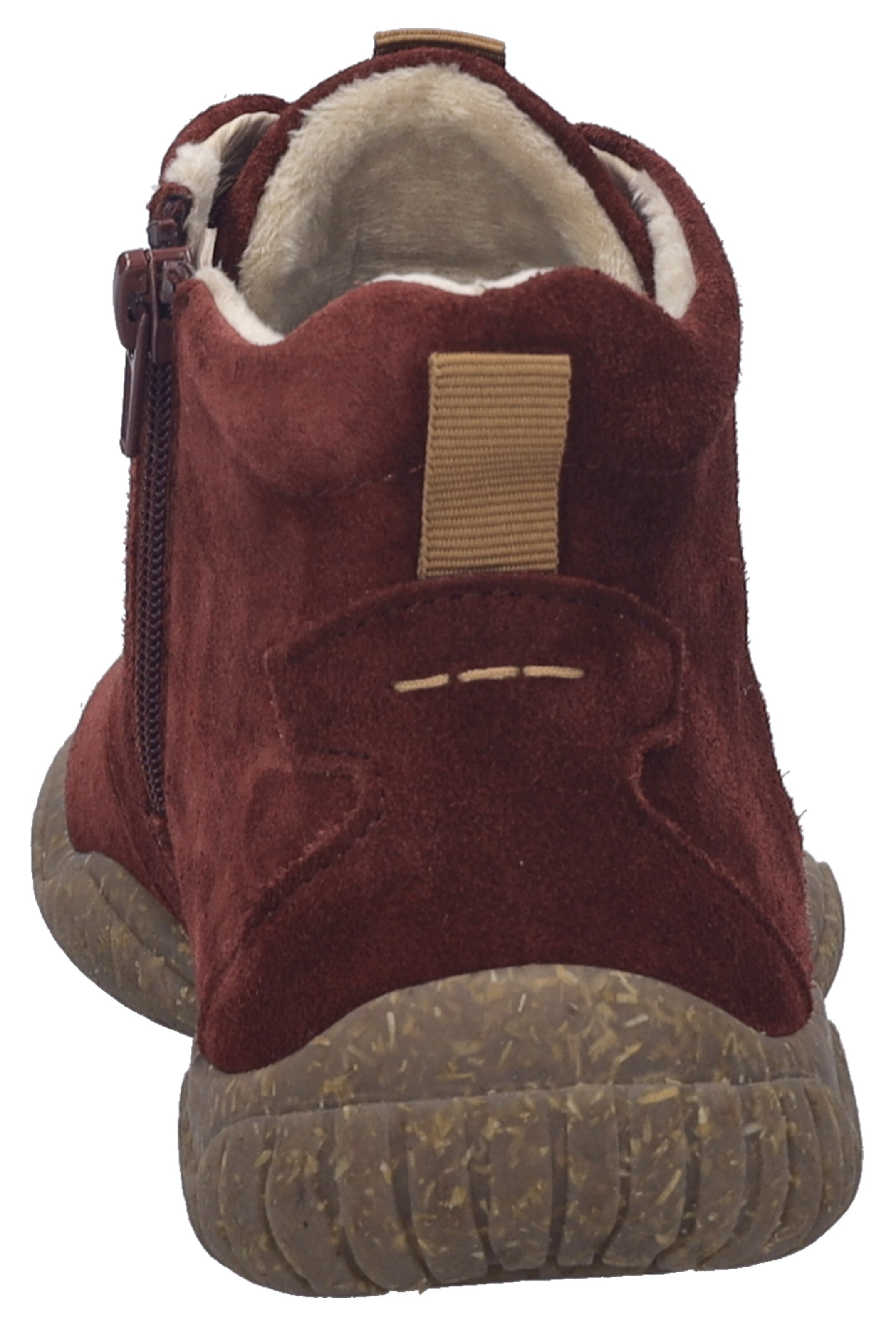 JOSEF SEIBEL Lace-Up Ankle Boots in Red