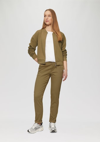Coupe slim Pantalon QS en vert