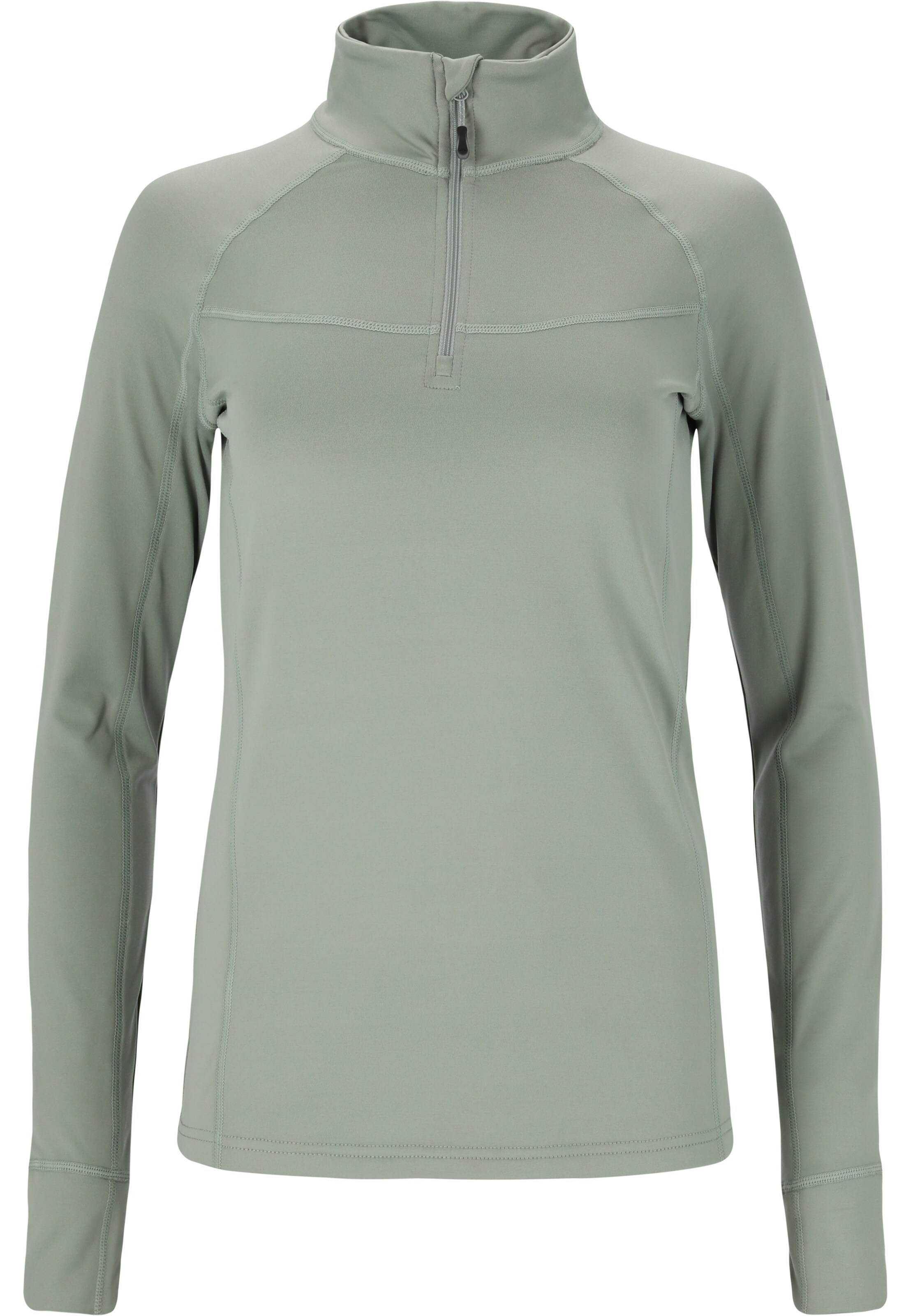 Whistler Funktionsshirt 'Blume' in Grün: Vorderseite