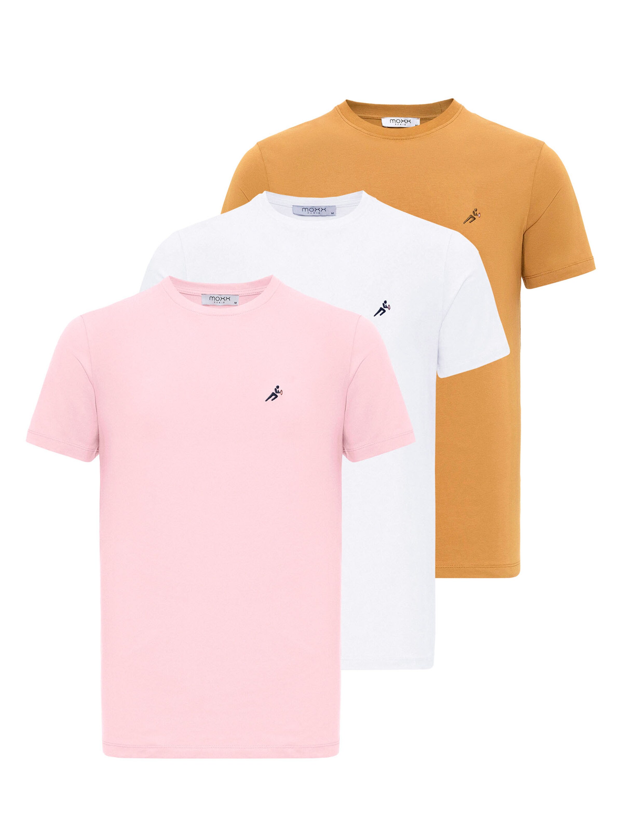 Moxx Paris Тениска в жълто: отпред