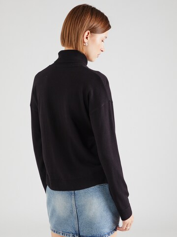 UNITED COLORS OF BENETTON Pullover in Schwarz