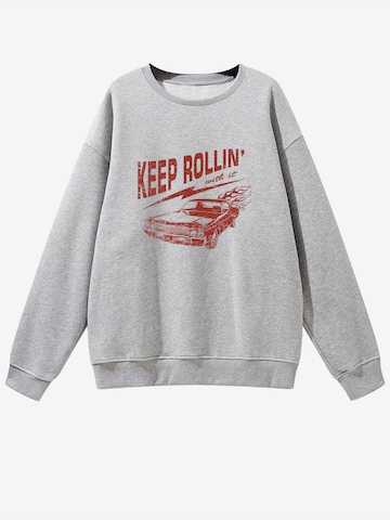 GORHEY - Sudadera en gris: frente