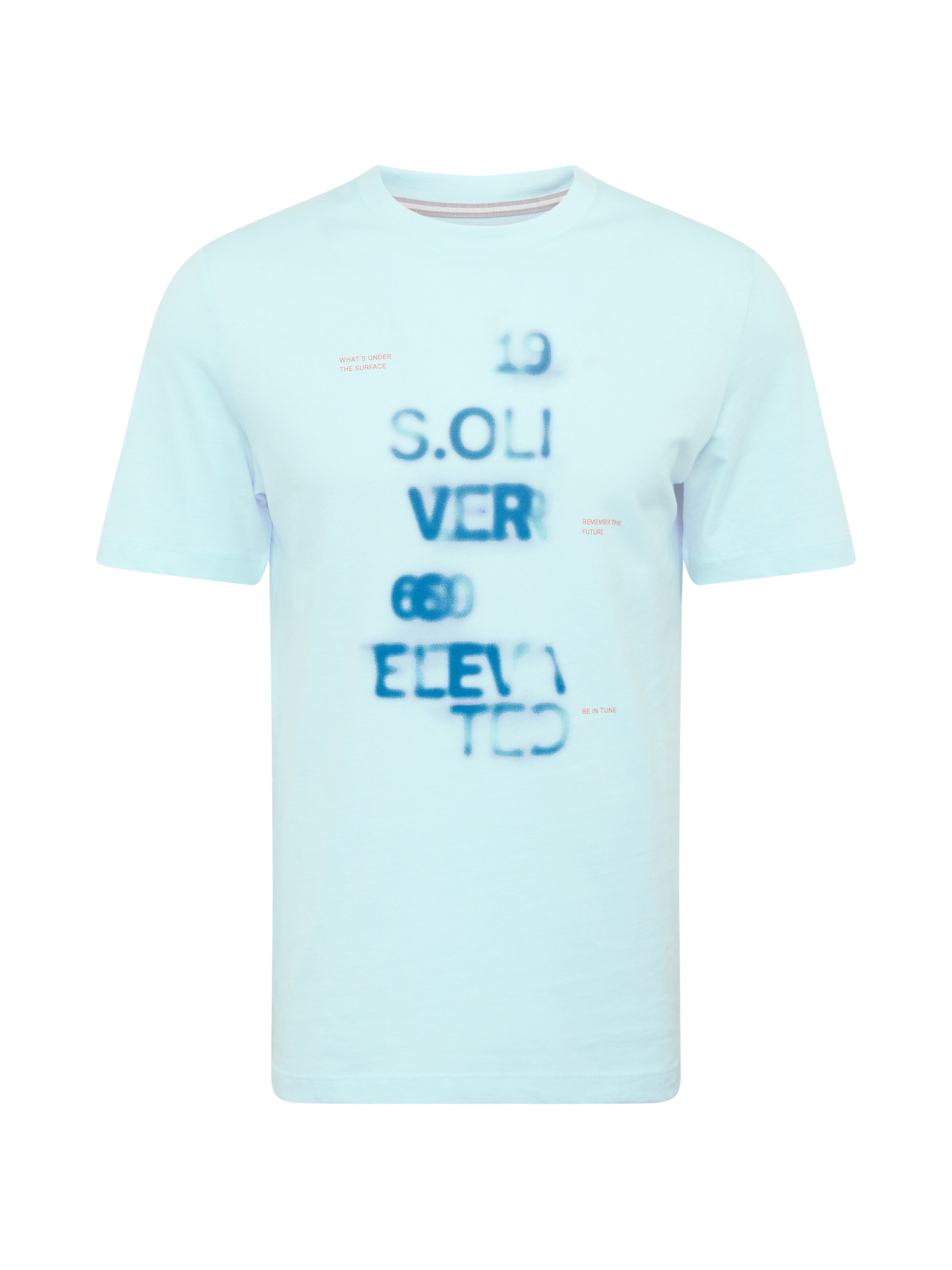 s.Oliver Shirt in Blauw: voorkant