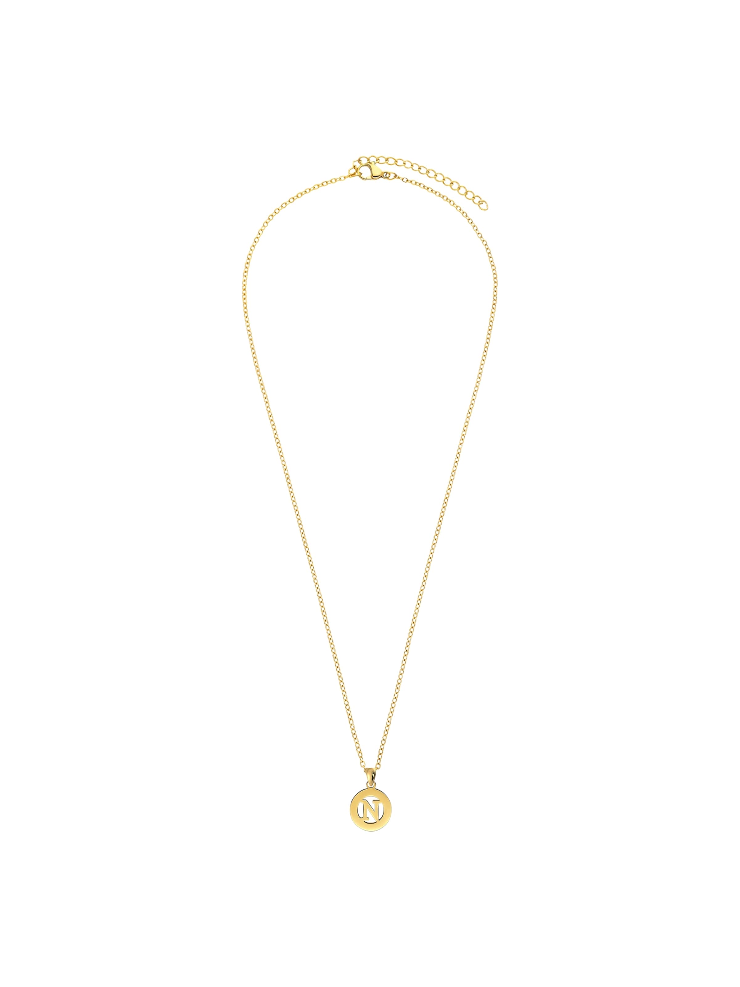 Lucardi Ketting in Goud: voorkant