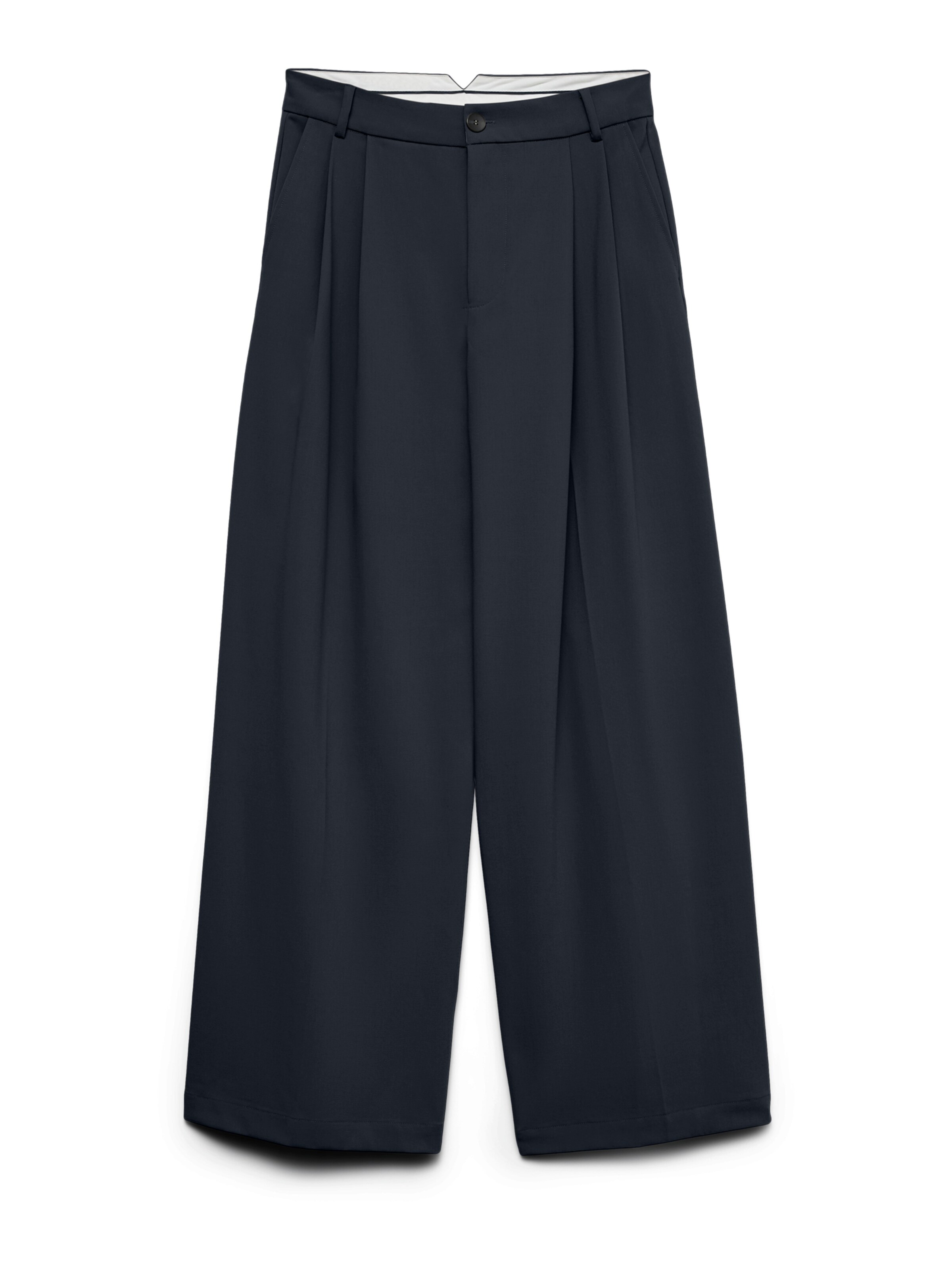 VERO MODA Bundfaltenhose 'STELLA' in 34/30 in marine, Produktansicht