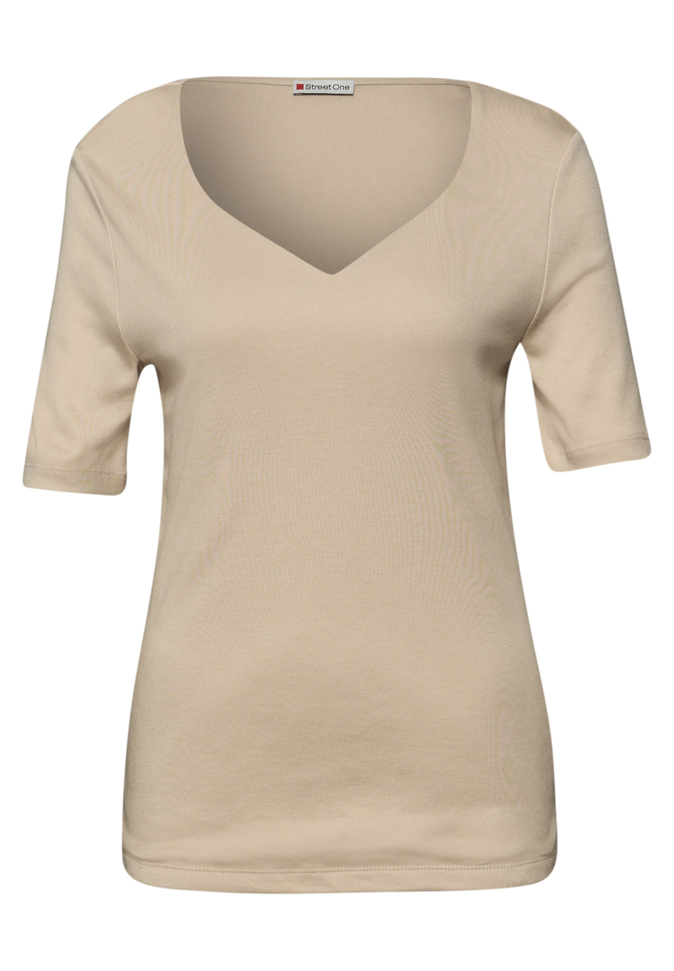 STREET ONE Shirt in Beige: front