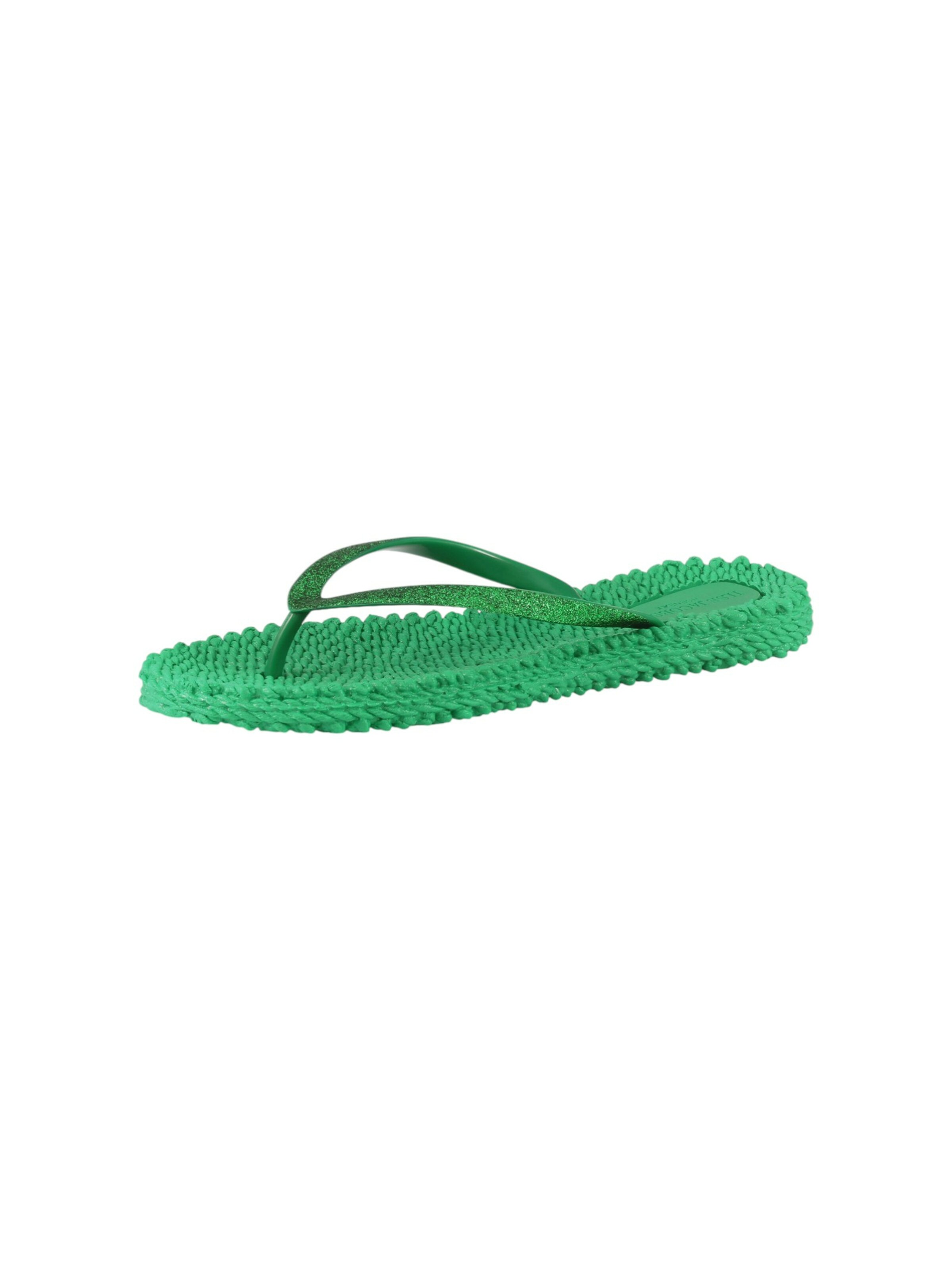 ILSE JACOBSEN T-bar sandals 'Cheerful 01' in Green: front