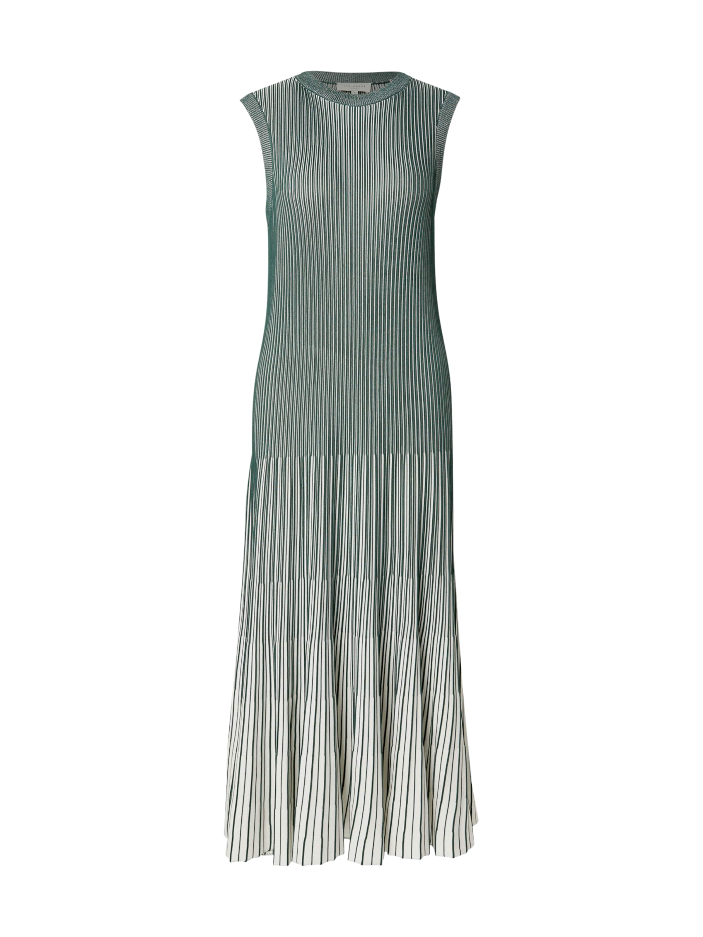 Ted Baker Kootud kleit, värv roheline: eest vaates