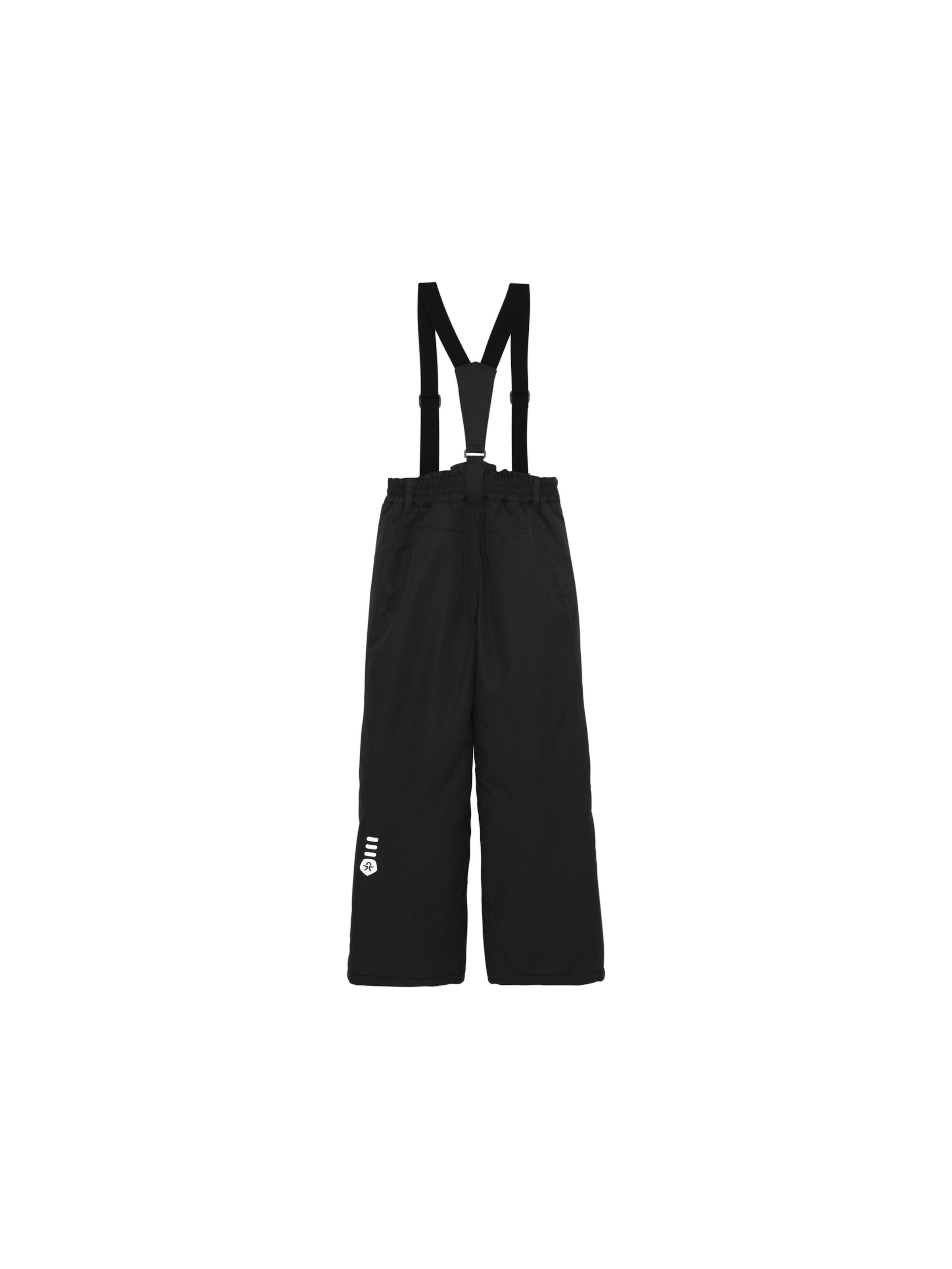 COLOR KIDS Regular Outdoor trousers ' COSki Pants - Slim ' in Black