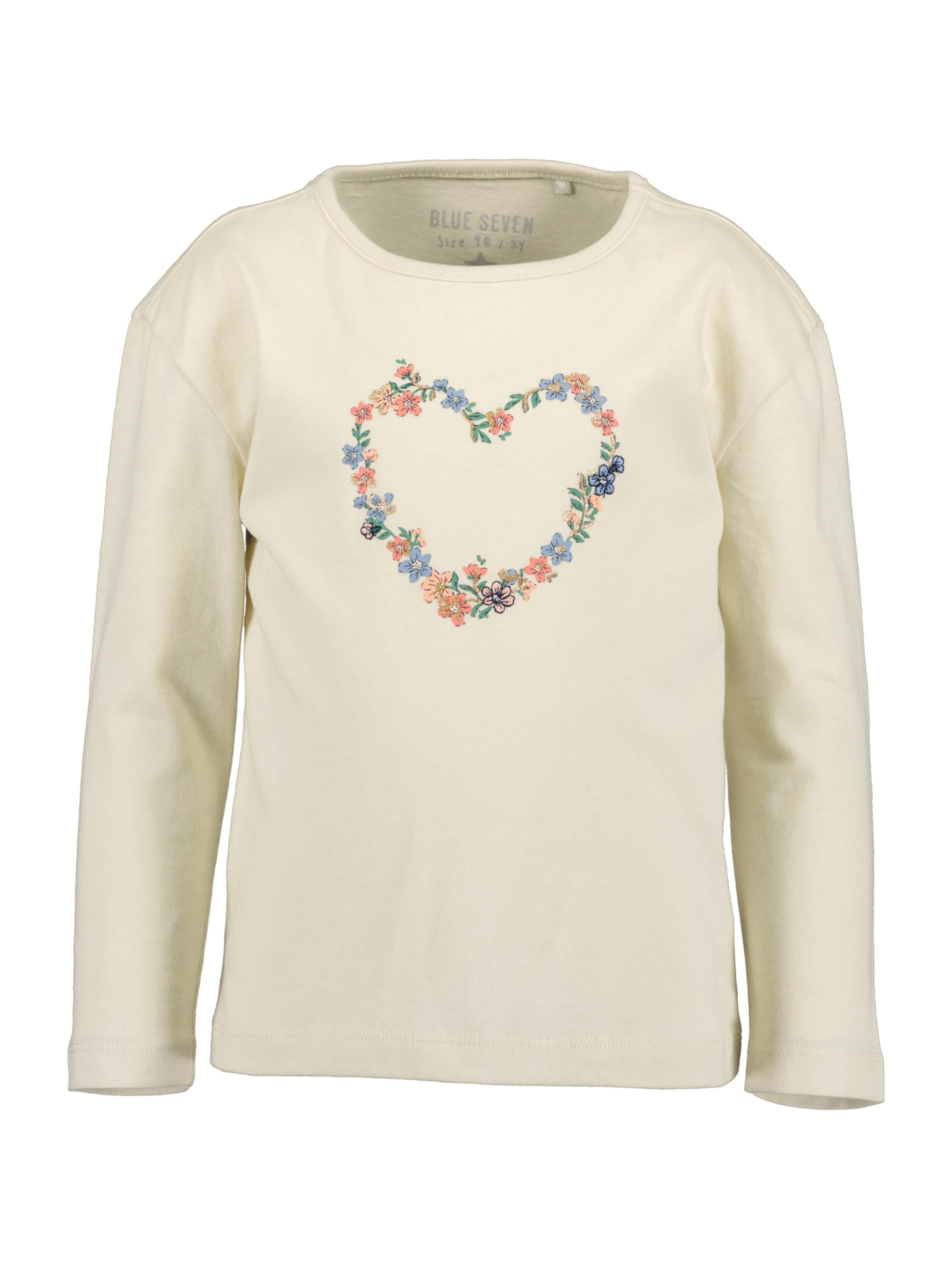 BLUE SEVEN Μπλουζάκι σε λευκό: μπροστά