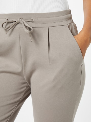 ICHI Zúžený Kalhoty 'Kate' – béžová