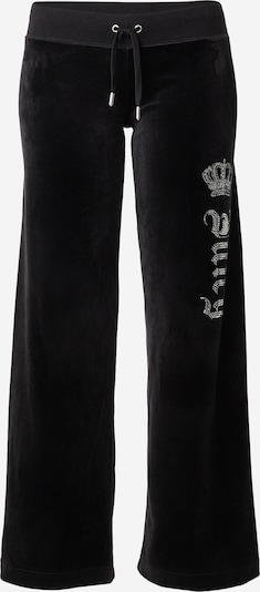 Juicy Couture Hlače 'Gothic Crown' u crna / srebro, Pregled proizvoda
