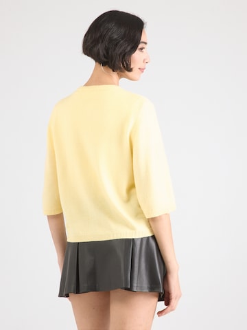 s.Oliver Πλεκτή ζακέτα σε κίτρινο