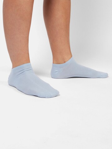 DillySocks Ankle Socks in Blue: front