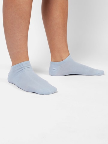 DillySocks Ankle Socks in Blue: front