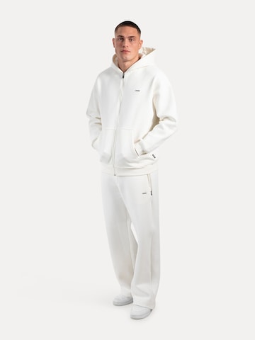 Regular Pantalon Smilodox en blanc