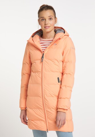 Schmuddelwedda Raincoat in Orange: front