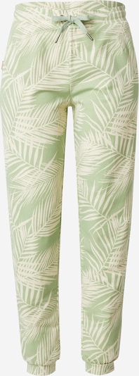 Iriedaily Bikses 'La Palma', krāsa - bēšs / gaiši zaļš, Preces skats