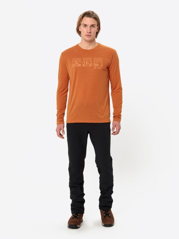 VAUDE Performance shirt 'Rosemoor III' in Orange