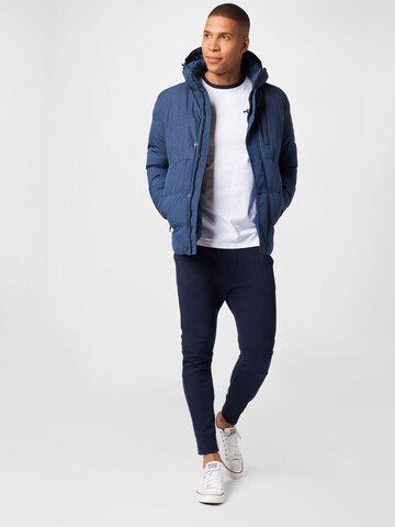 BLEND Winter jacket in Blue