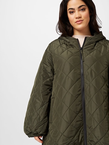 Manteau mi-saison Dorothy Perkins Curve en vert