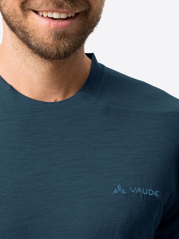 VAUDE Functioneel shirt 'Yaras' in Blauw