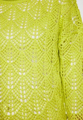 Pull-over swirly en vert