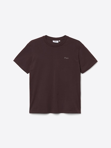 FILA Shirt 'LIGNANO tee'‌‌‌ in Braun