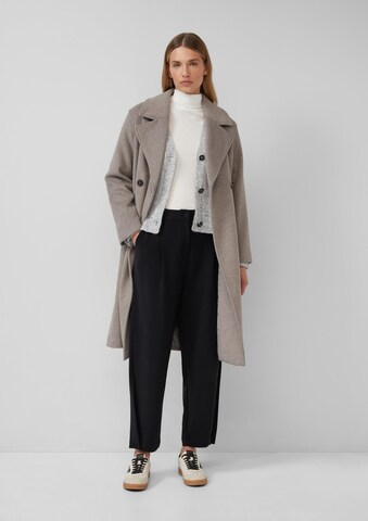 Effilé Pantalon à pince s.Oliver en noir