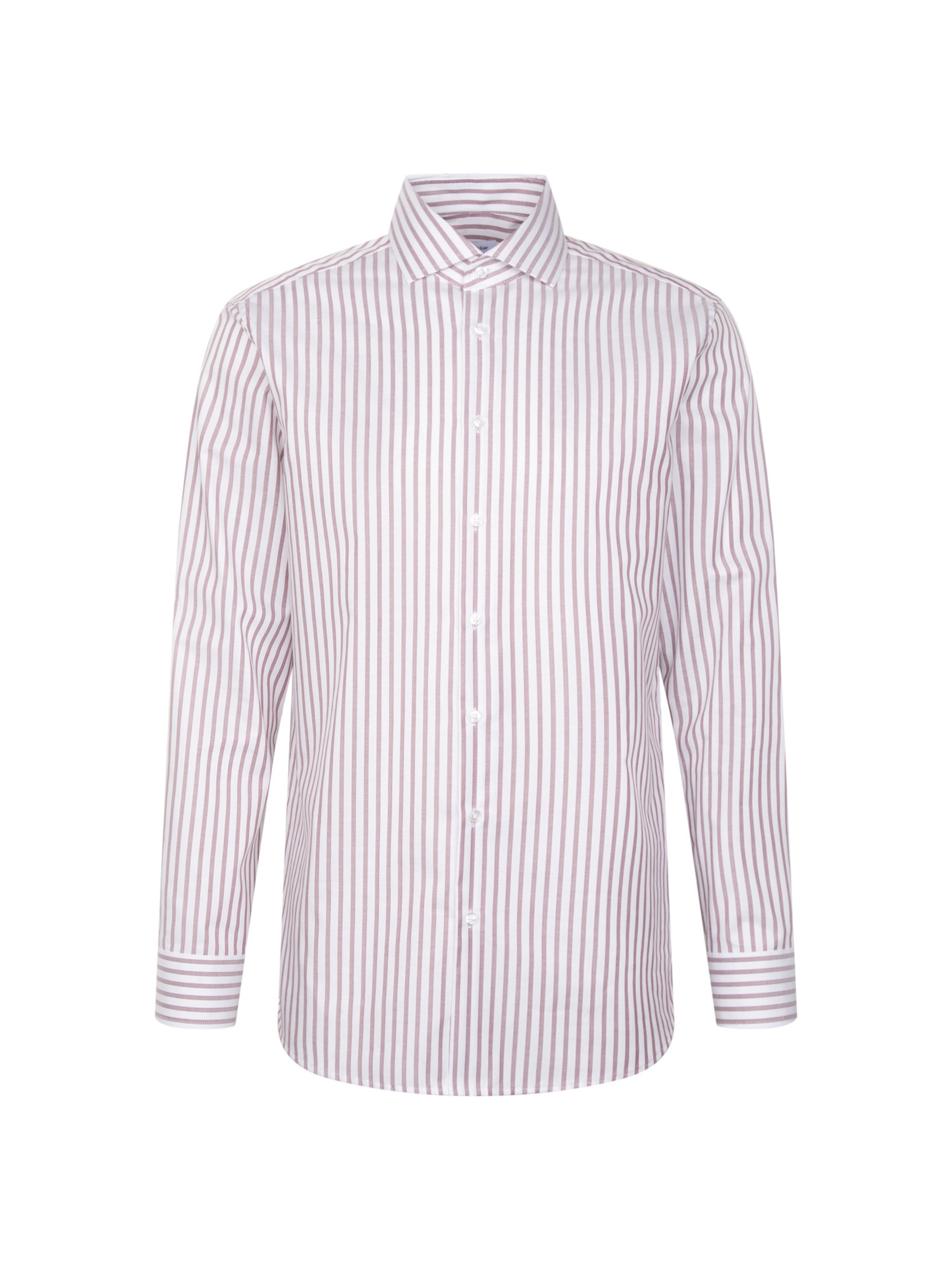 Chemise business 'Schwarze Rose' SEIDENSTICKER en marron : devant