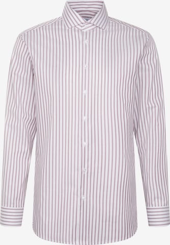 SEIDENSTICKER Business shirt 'Schwarze Rose' in Brown: front