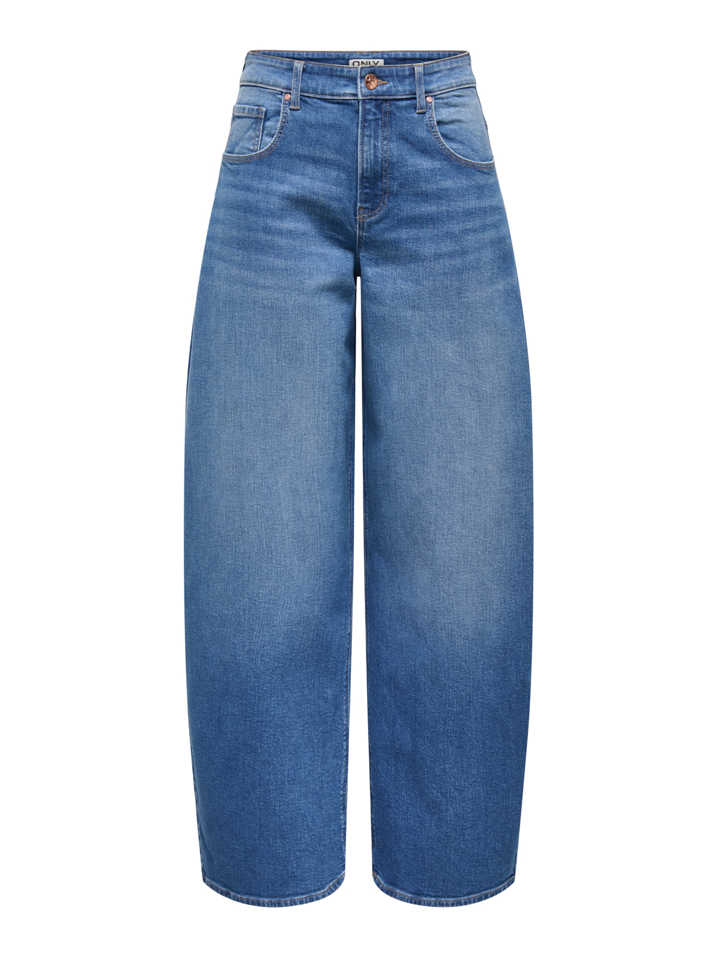 ONLY - Folgado Calças de ganga 'ONLTAMY' em azul: frente