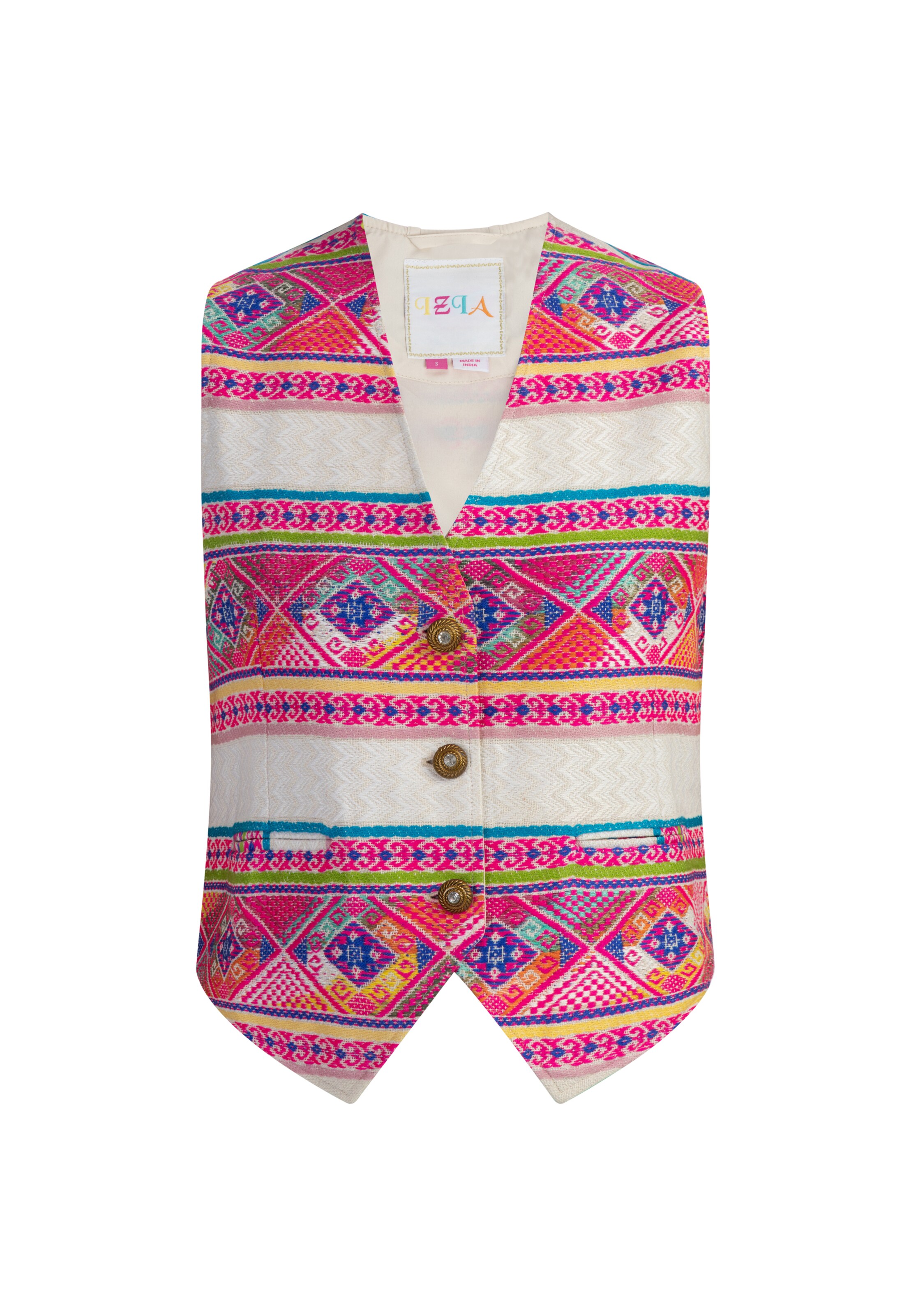 IZIA Vesta - slonová kosť / žltá / petrolejová / ružová, Produkt