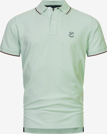 INDICODE JEANS Shirt 'Wallo' in Blauw: voorkant