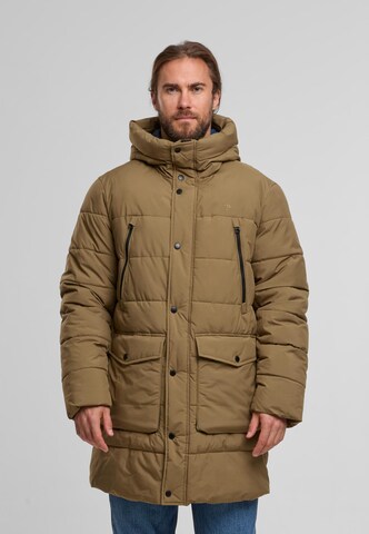 FYNCH-HATTON Winter parka in Brown: front
