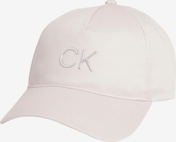 Calvin Klein Cap in Pink: front