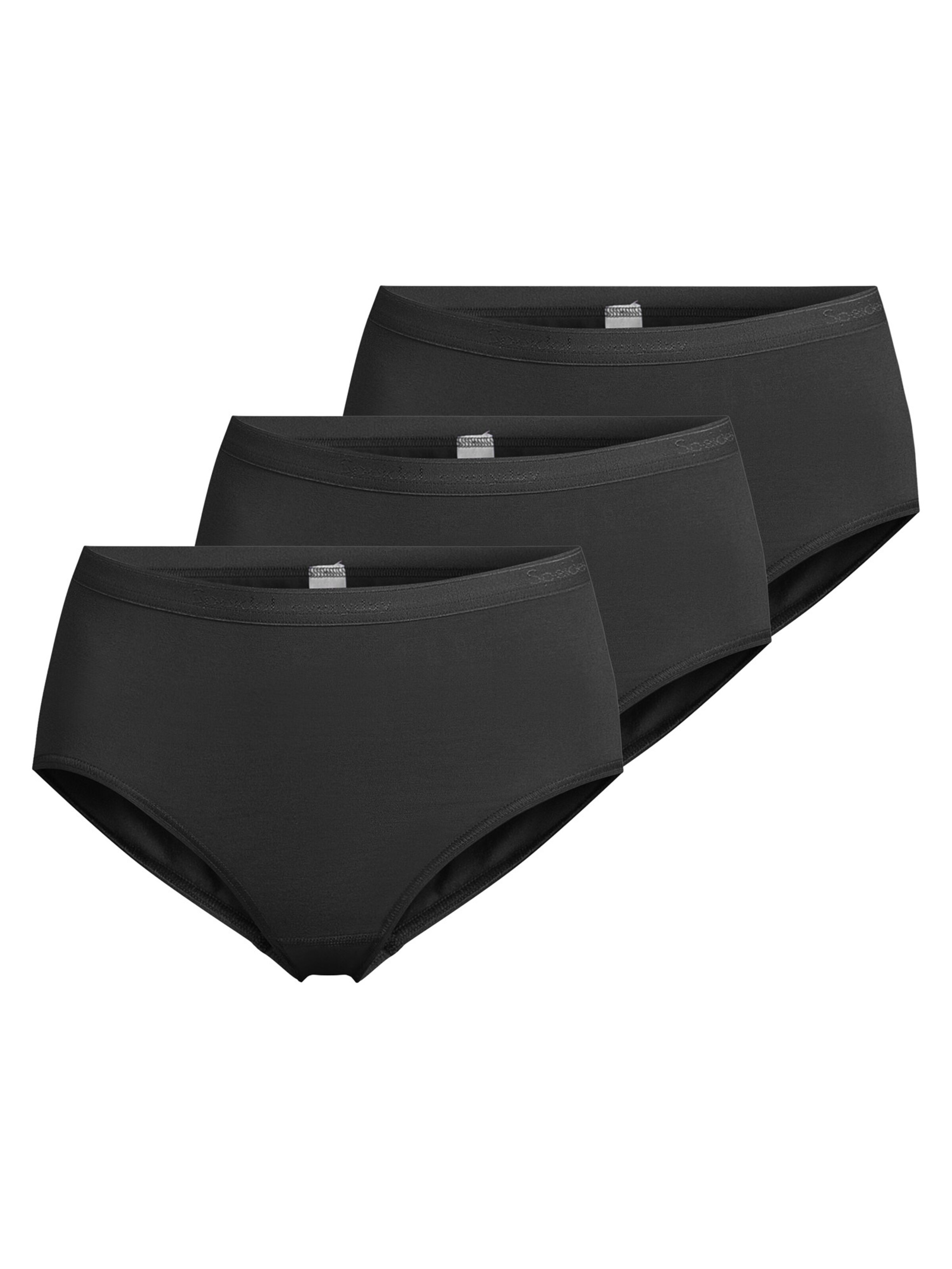 SPEIDEL Slip 'Everyday' in Black: front