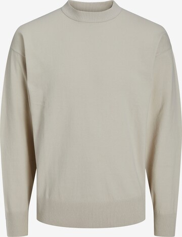 JACK & JONES Trui 'Collective' in Beige: voorkant