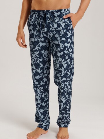 Hanro - Calças de pijama ' Night & Day ' em azul: frente