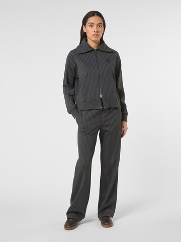 FILA - Sudadera 'BELLARIVA relaxed pinstriped high collar jacket' en gris