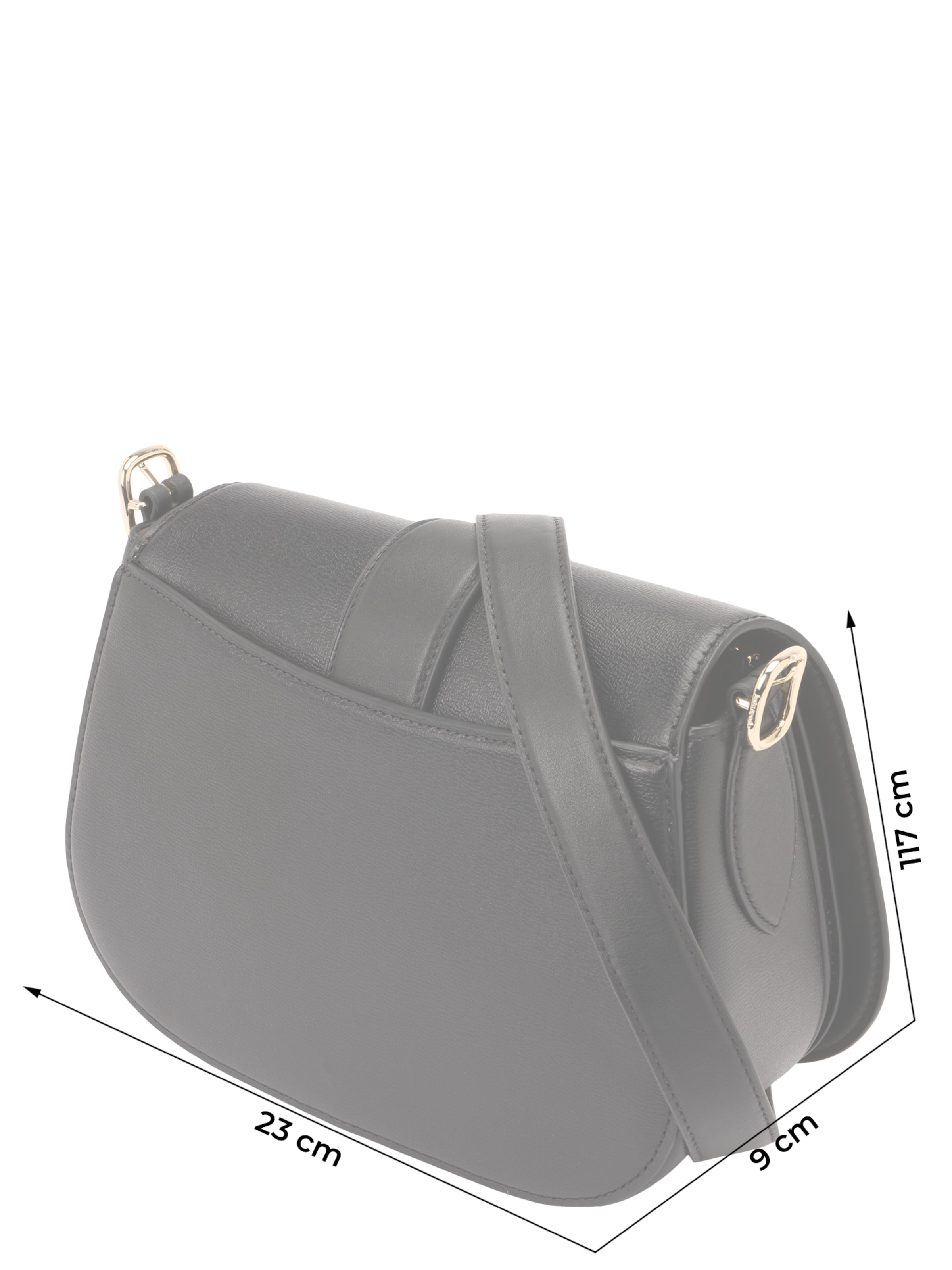 Kate Spade Чанта с презрамки 'Nouveau Saddle Bag' в черно