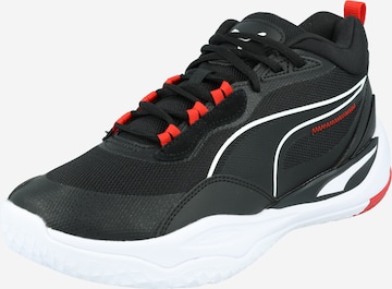 PUMA Athletic Shoes 'Playmaker Pro' in Black: front