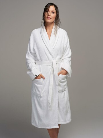 ESSENZA Long Bathrobe in White