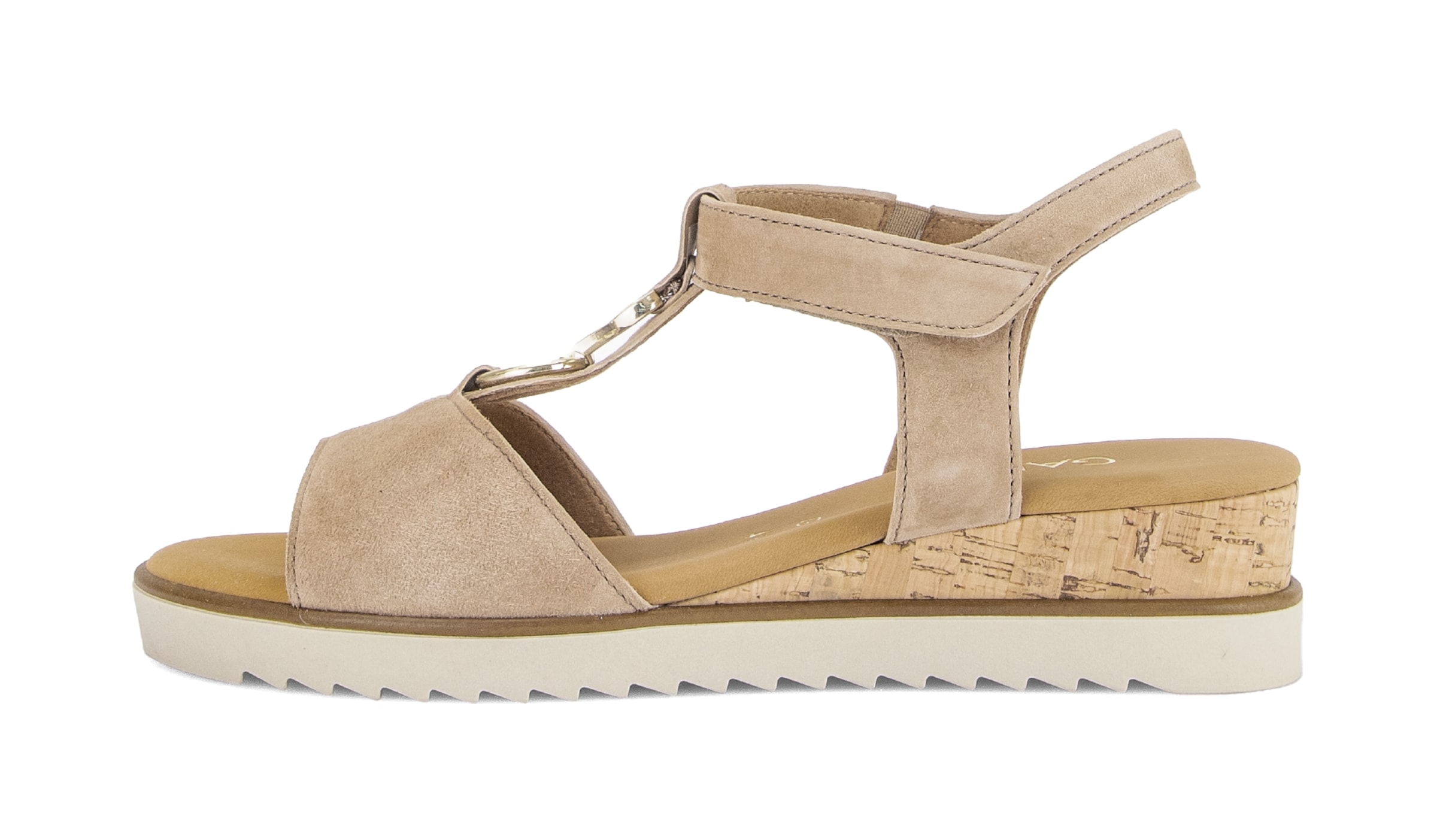 GABOR Sandalen met riem in Beige