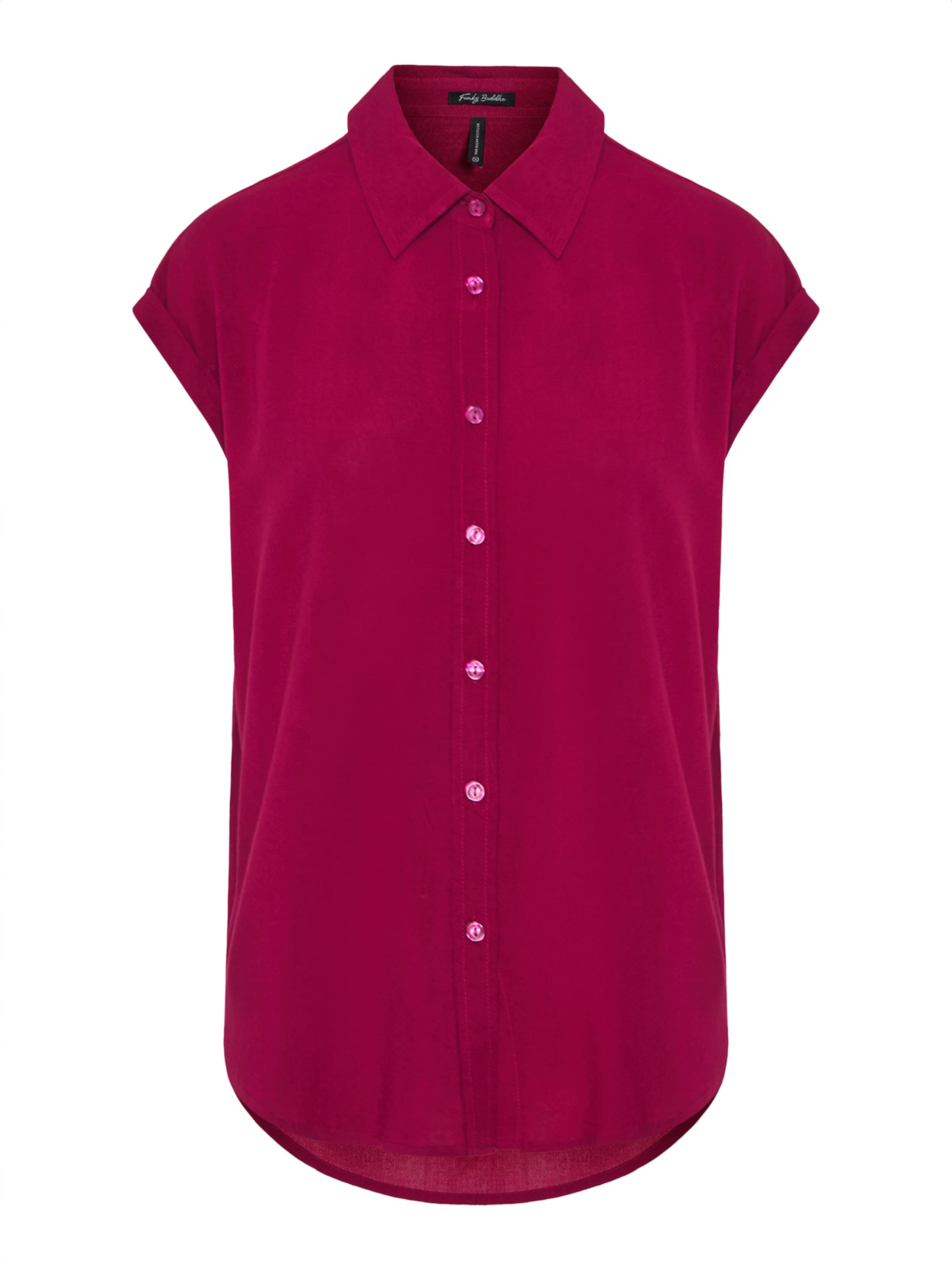 Funky Buddha Блуза в червено: отпред