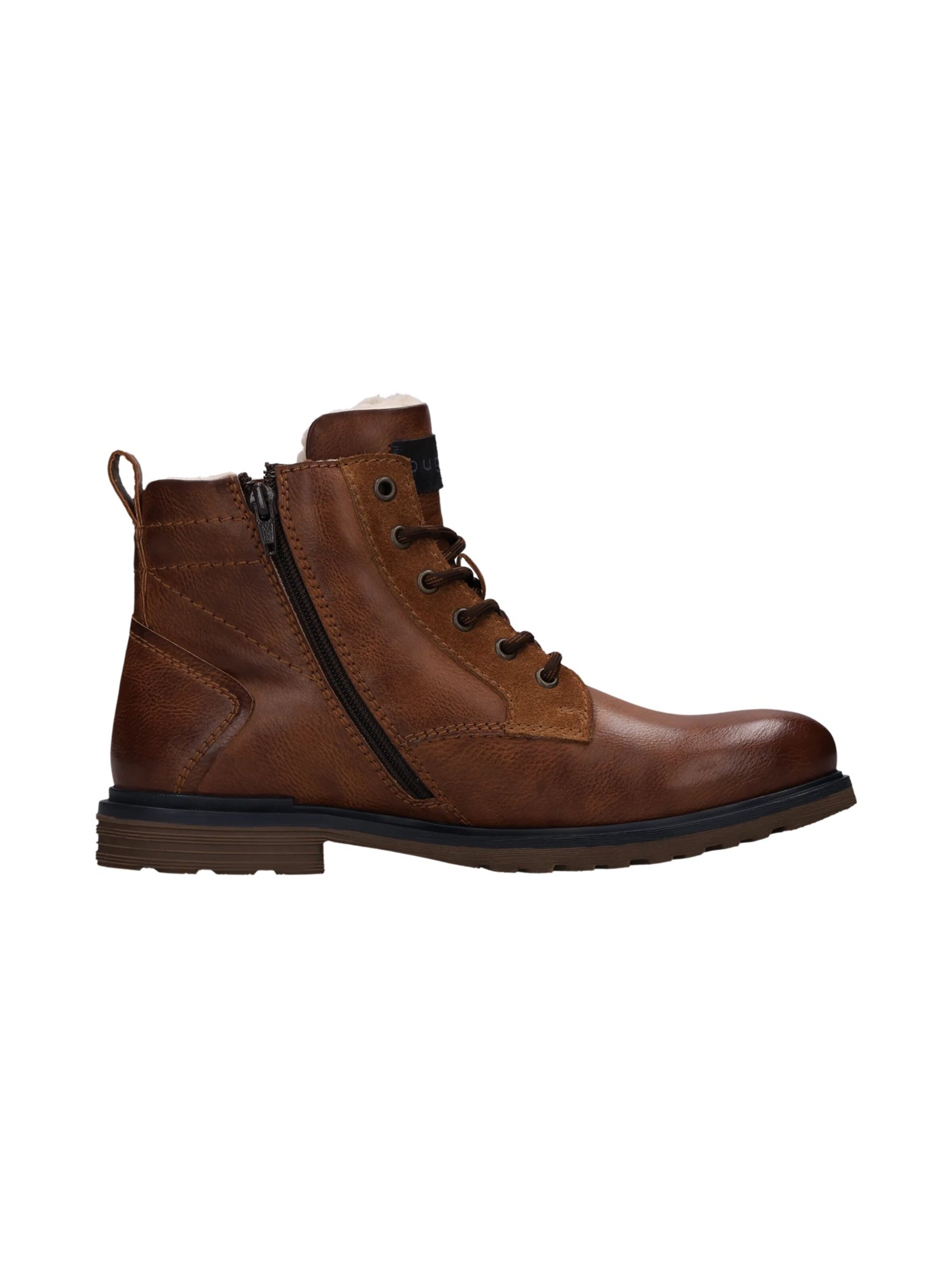 Bottines à lacets bugatti en marron