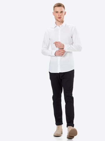 ETERNA Slim Fit Hemd in Weiß