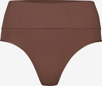 SNOCKS Shapingslip in Bruin: voorkant