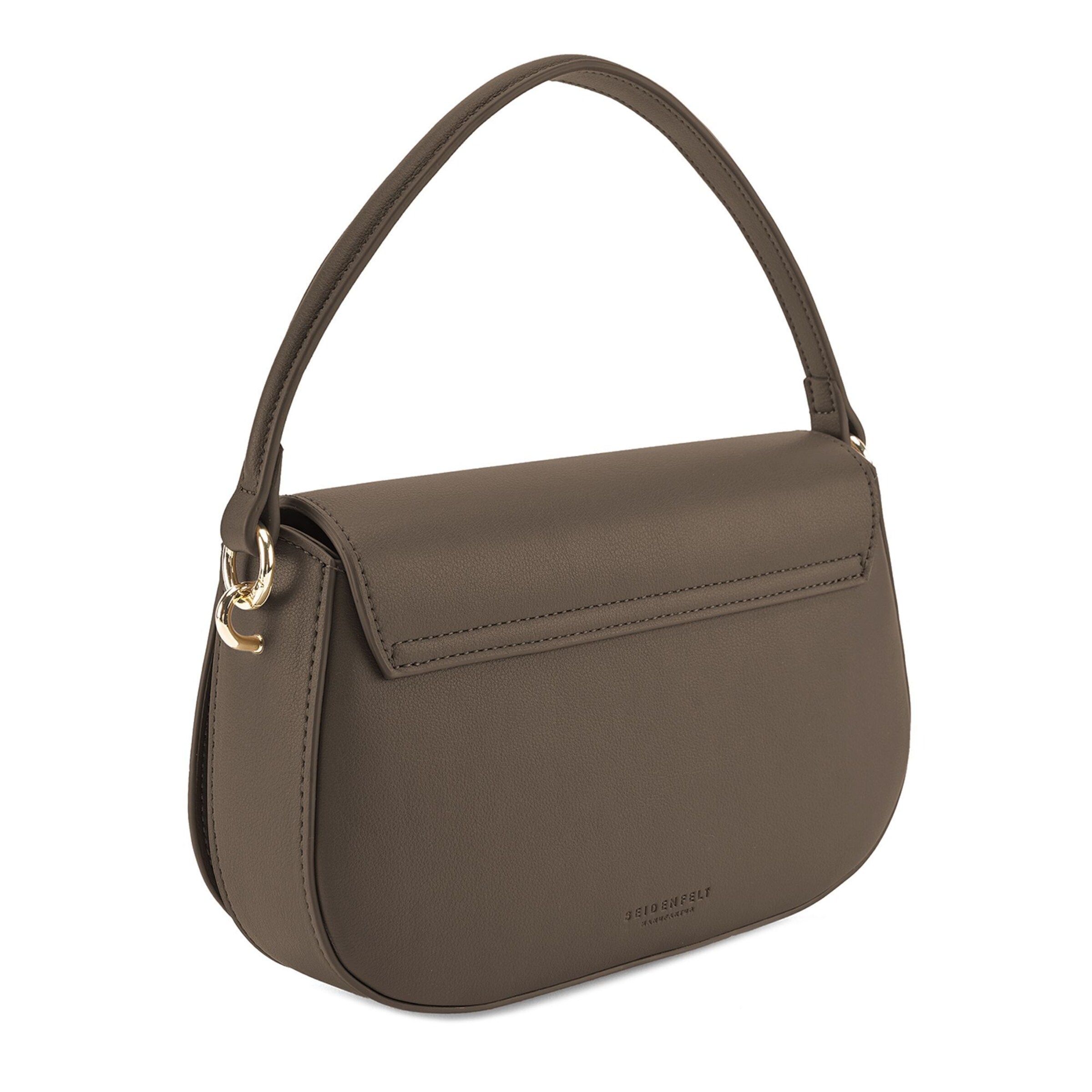 Seidenfelt Handtasche 'Eiby' in Braun